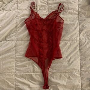 Cosabella Red Lace Bodysuit